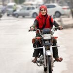 بیمه زنان موتورسوار